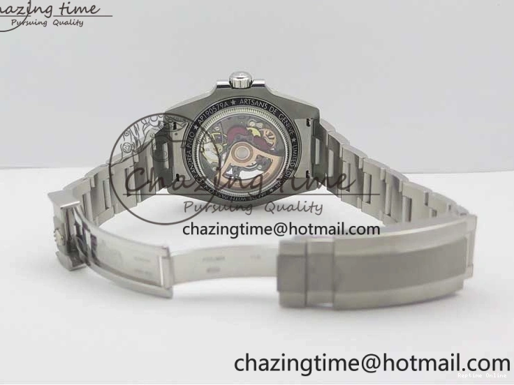 0224 Durable Andrea Pirlo Project Skeleton Submariner SS VRF Best Edition on SS Bracelet SA 2985